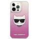 3. Karl Lagerfeld Choupette Head Case for iPhone 13 Pro Max - Pink
