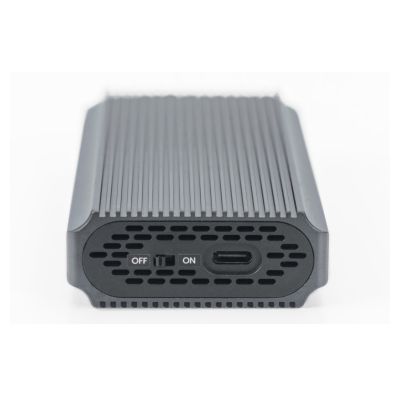 3. Digitus DA-71158 Hard Drive Enclosure SSD Case Gray M.2