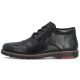 3. Men's comfortable leather ankle boots, insulated, black, Rieker 10504-00