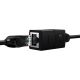 8. Baseus AirJoy Series Ethernet cable connector RJ-45 2 pcs - black