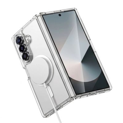 2. Tech-Protect FlexAir Hybrid MagSafe Case for Samsung Galaxy Z Fold 8 Ultra - Transparent