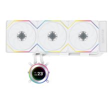 Lian Li GA II Hydroshift II LCD-C 360TL Processor All-in-one Liquid Cooler 12 cm White 1 pc.