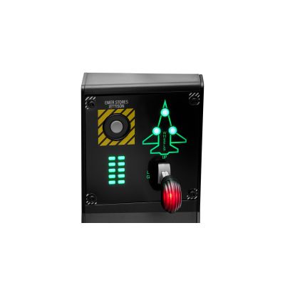 4. Thrustmaster VIPER Panel Black USB Joystick + Motor Control Lever PC