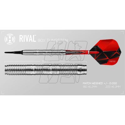 2. Darts Harrows Rival 90% Softip HS-TNK-000016035