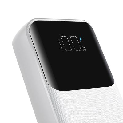 2. Mini power bank with built-in cables Joyroom JR-PBC06 30W 10000mAh - white