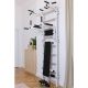 34. GYMNASTIC LADDER WITH A HAND BAR AND A BENCH FOR EXERCISES BENCHK 723W