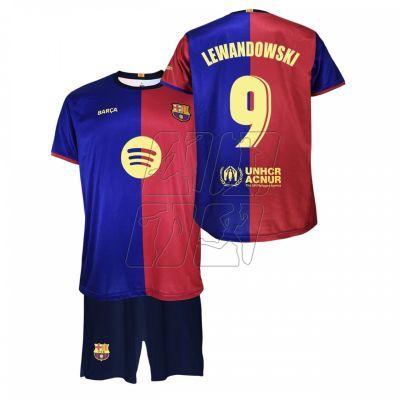 FC Barcelona Home FCB 2024/25 Lewandowski Jr BB19E-L Kit