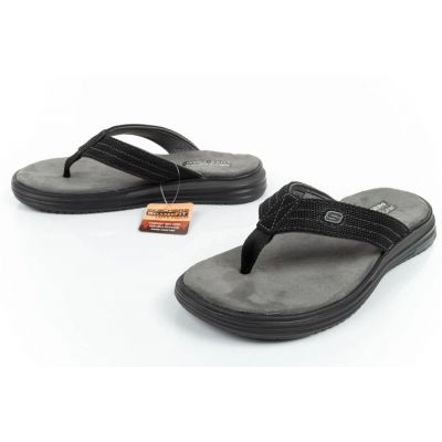 9. Skechers Proven Flip-Flops M 204577 BLK
