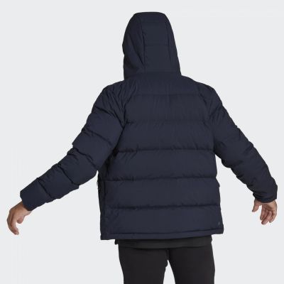 2. Adidas Helionic Hooded Down Jacket M HG8750