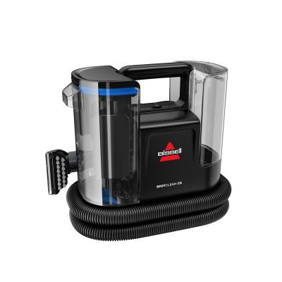 2. Bissell SpotClean C5 Select Portable Carpet and Upholstery Cleaner, 400W, Black/Blue, 24-Month Warranty