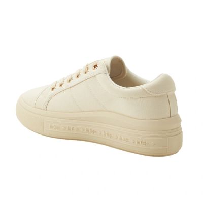 3. Lee Cooper women's shoes sports sneakers beige platform fashionable