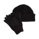 2. Adidas children's set hat + gloves black JP2783