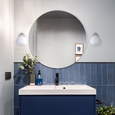 2. Classic single wall lamp Activejet IRMA Nickel E27 for the living room