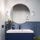 2. Classic single wall lamp Activejet IRMA Nickel E27 for the living room