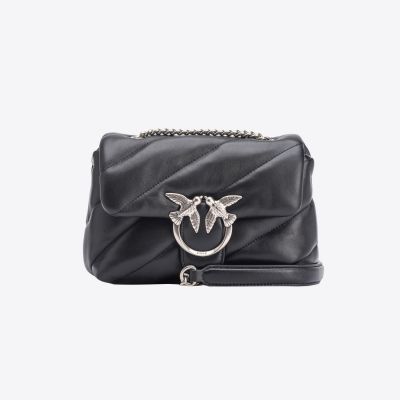 Pinko LOVE PUFF MINI CL 100039 A0F2 leather handbag black (100039 A0F2 Z99O)