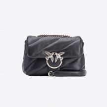 Pinko LOVE PUFF MINI CL 100039 A0F2 leather handbag black (100039 A0F2 Z99O)