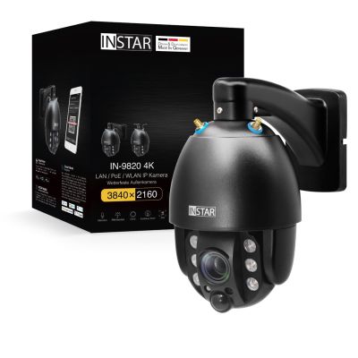 INSTAR IN-9820 4K Schwarz