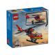 2. LEGO City 60411 Fire Rescue Helicopter