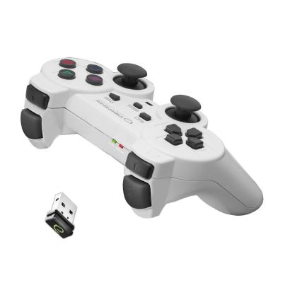 8. Esperanza GLADIATOR EGG108W Wireless Gamepad (PC, PS3; white)