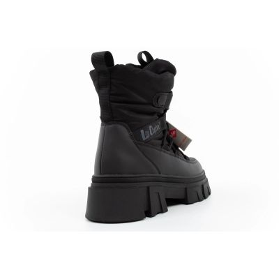 4. Lee Cooper Women’s Black Insulated Winter Boots with Zip
