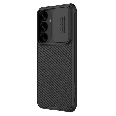 3. Nillkin CamShield Pro Case for Samsung S25+ with Camera Cover - Black