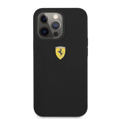 3. Ferrari FESSIHMP13LBK iPhone 13 Pro / 13 6.1" black/black hardcase Silicone MagSafe