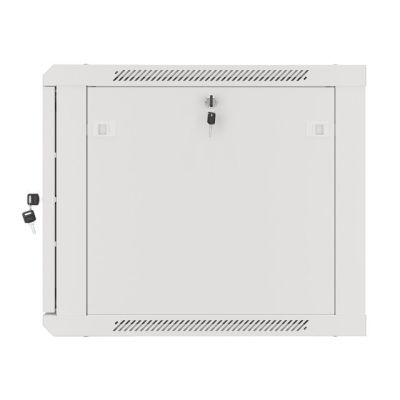 7. LANBERG WALL-HUNG RACK CABINET 19" 9U 600X600 METAL DOOR GRAY (FLAT PACK) WF01-6609-00S