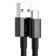 2. Baseus Superior USB Cable - USB Type C 66 W (11 V / 6 A) Huawei SuperCharge SCP 2 m black (CATYS-A01)