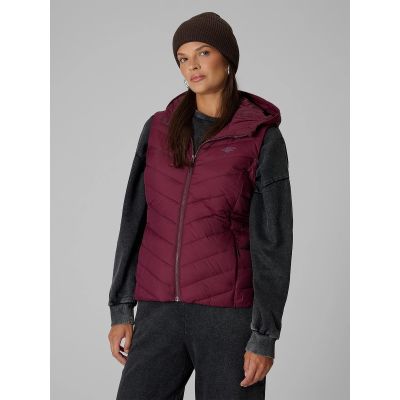 Women's synthetic-filled vest 4F 4FRAW26TVJAF422-60S