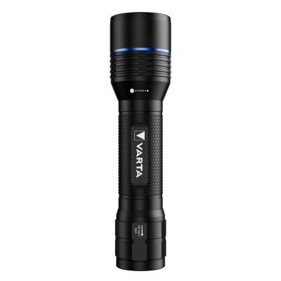 3. Varta Night Cutter Pro F30R Black LED Handheld Flashlight