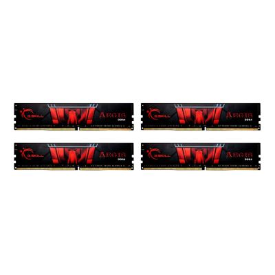 G.SKILL Aegis F4-3200C16Q-32GIS Memory Kit (DDR4 DIMM; 4 x 8 GB; 3200 MHz; CL16)