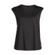 2. CASALL Laser Mesh Muscle Tank Black