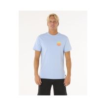 RIP CURL Wettie Passage Icon Tee Blue