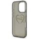 7. Guess IML Heart Case for iPhone 16 Pro - Black
