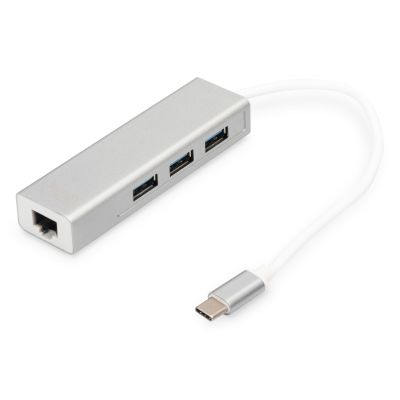 6. Digitus Hub USB 3.0 Type-C™ with Gigabit Ethernet