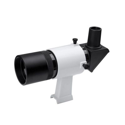 Sky-Watcher 9x50 finder scope with angled attachment, straight 90° (black)