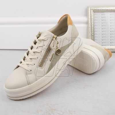 7. Comfortable leather shoes Remonte W RKR676, beige