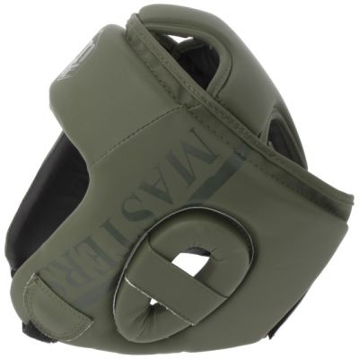 5. Boxing helmet MASTERS KTOP-PU-MATT "M" green