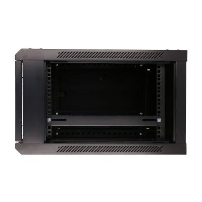 6. Extralink 6U 600x600 Black Wall-Mounted Rack Cabinet