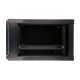 6. Extralink 6U 600x600 Black Wall-Mounted Rack Cabinet