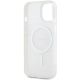 7. DKNY IML Mono & Stripe MagSafe case for iPhone 15 / 14 / 13 - pink