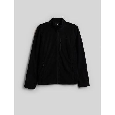 6. Regular men's fleece with stand-up collar 4F 4FRAW26TFLEM542-20S