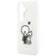 6. Karl Lagerfeld IML Karl&Choupette MagSafe Case for Samsung Galaxy S26 - Transparent