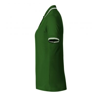 5. Adler Urban W MLI-22006 bottle green polo shirt