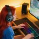 11. QCY Heroad V200 Tri-Mode Gaming Headphones with 7.1 Sound, 240h Battery, and Detachable Microphone - Black