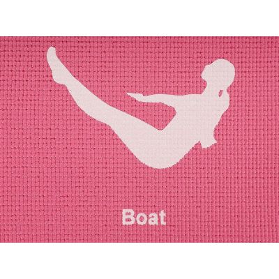 12. FOLDABLE YOGA MAT 1700x600x5MM PINK ENERO FIT