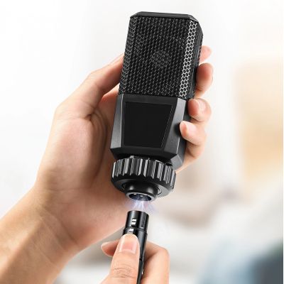 8. Ugreen audio cable 3.5mm mini jack (male) - XLR (female) 1m black (AV182)