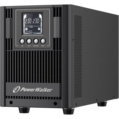 POWER WALKER UPS ON-LINE VFI 2000 AT FR 4X FR OUT, USB/RS-232, LCD, EPO