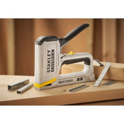 12. Stanley FMHT70443-0 Stapler Black, Silver, Yellow