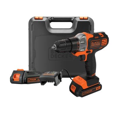 6. Black & Decker MT218KB 800 RPM Drill Black, Orange 1.46 kg